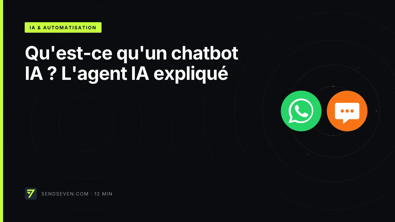 Qu'est-ce qu'un chatbot IA ? L'agent IA expliqué