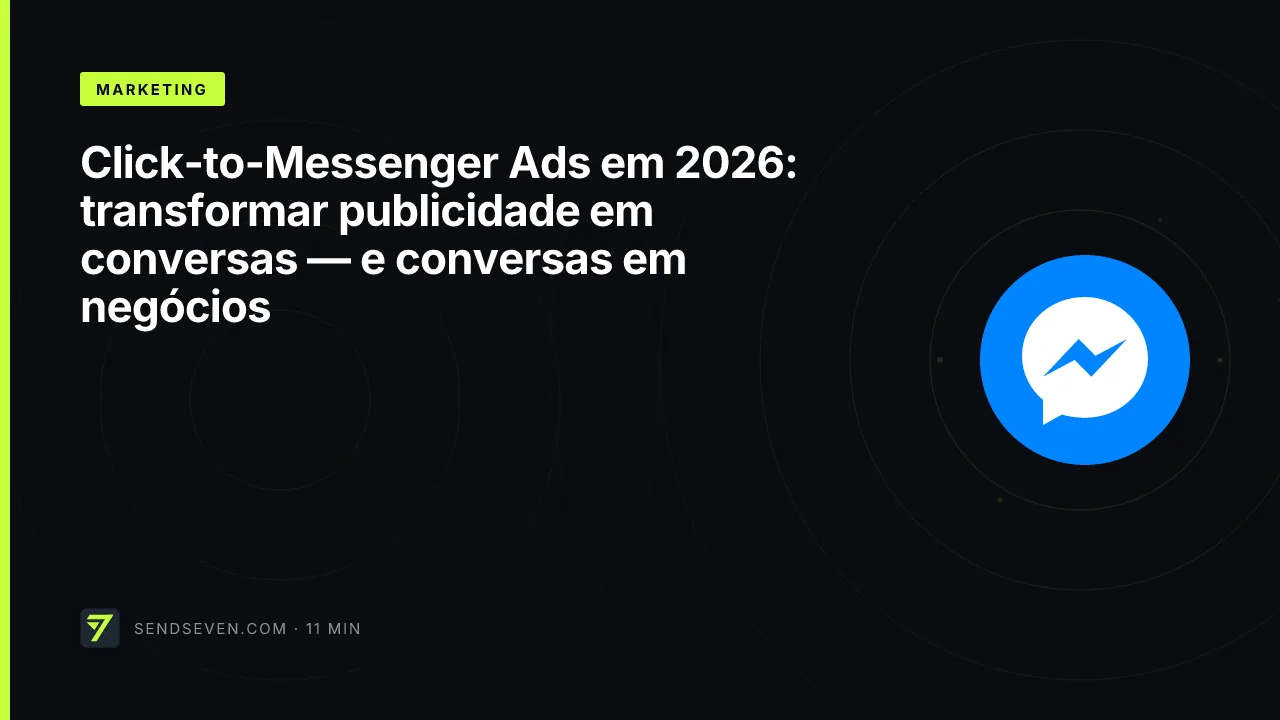 Click-to-Messenger Ads em 2026: transformar publicidade em conversas — e conversas em negócios
