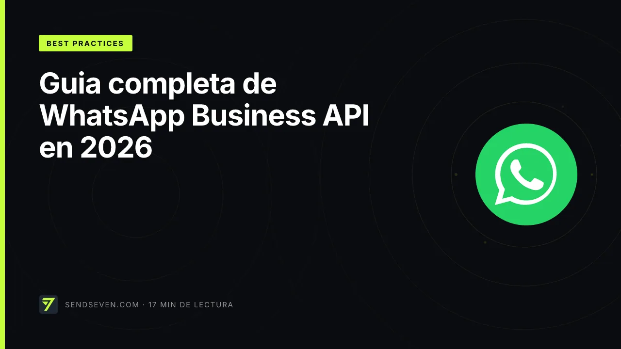 Guia completa de WhatsApp Business API en 2026