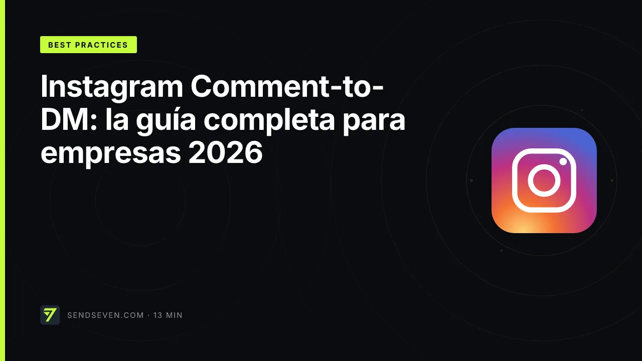 Instagram Comment-to-DM: la guía completa para empresas 2026