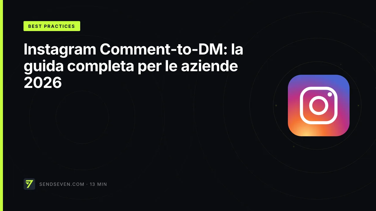 Instagram Comment-to-DM: la guida completa per le aziende 2026