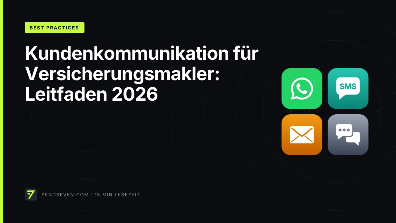 Kundenkommunikation für Versicherungsmakler: Leitfaden 2026