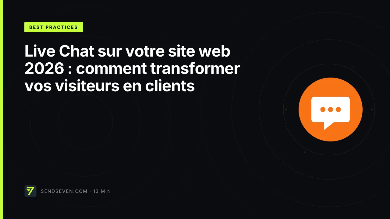 Live Chat sur votre site web 2026 : comment transformer vos visiteurs en clients