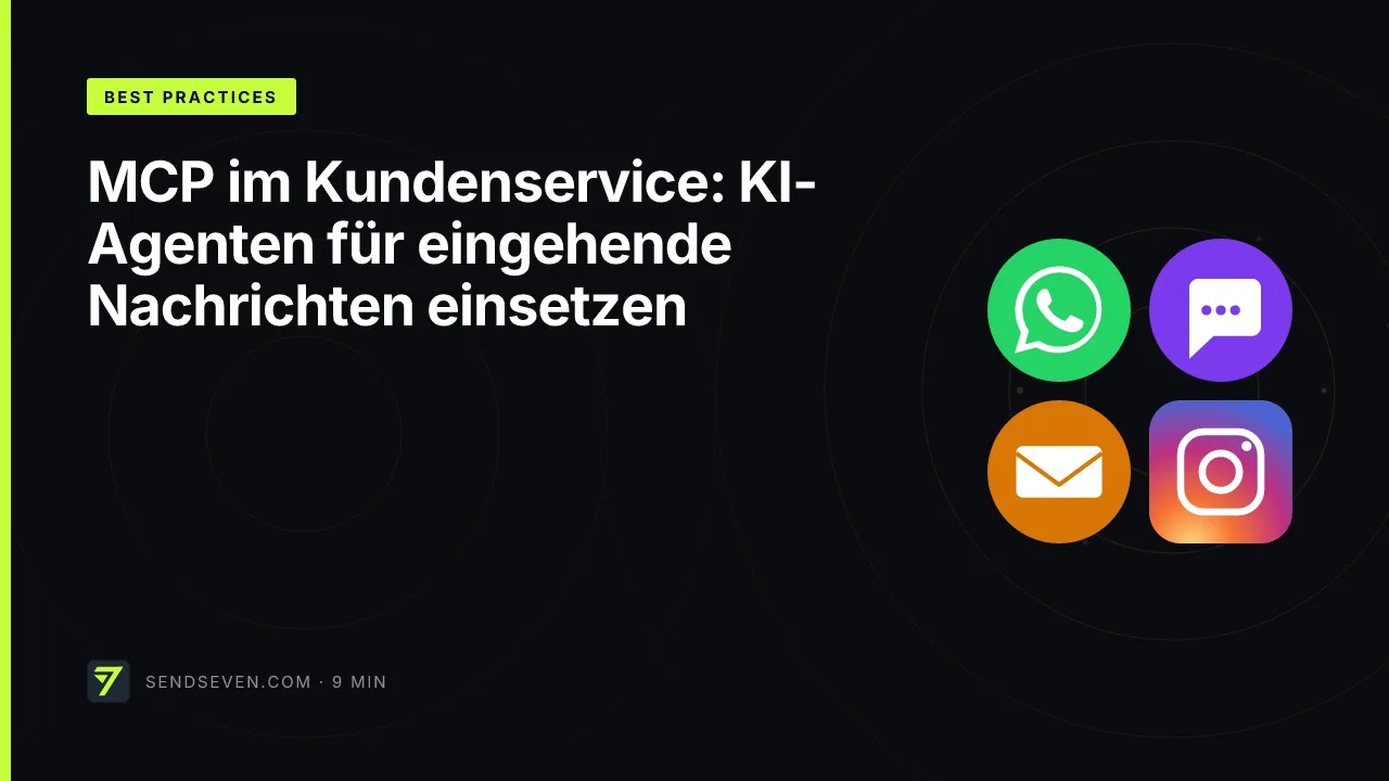 MCP im Kundenservice: KI-Agenten für eingehende Nachrichten einsetzen