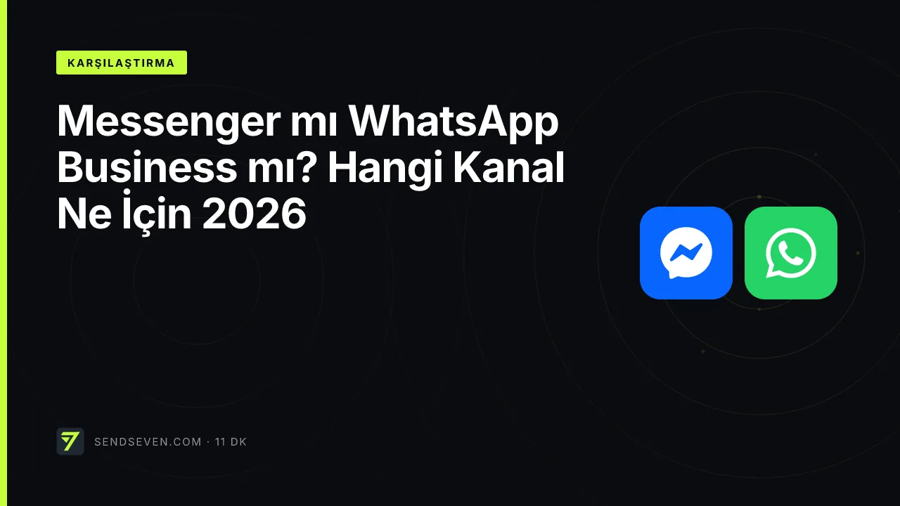 Messenger mı WhatsApp Business mı? Hangi Kanal Ne İçin 2026