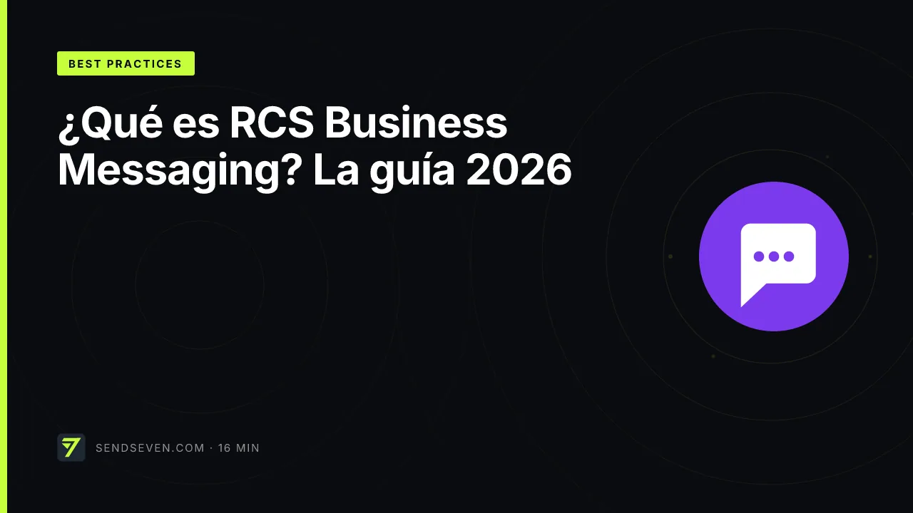 ¿Qué es RCS Business Messaging? La guía 2026