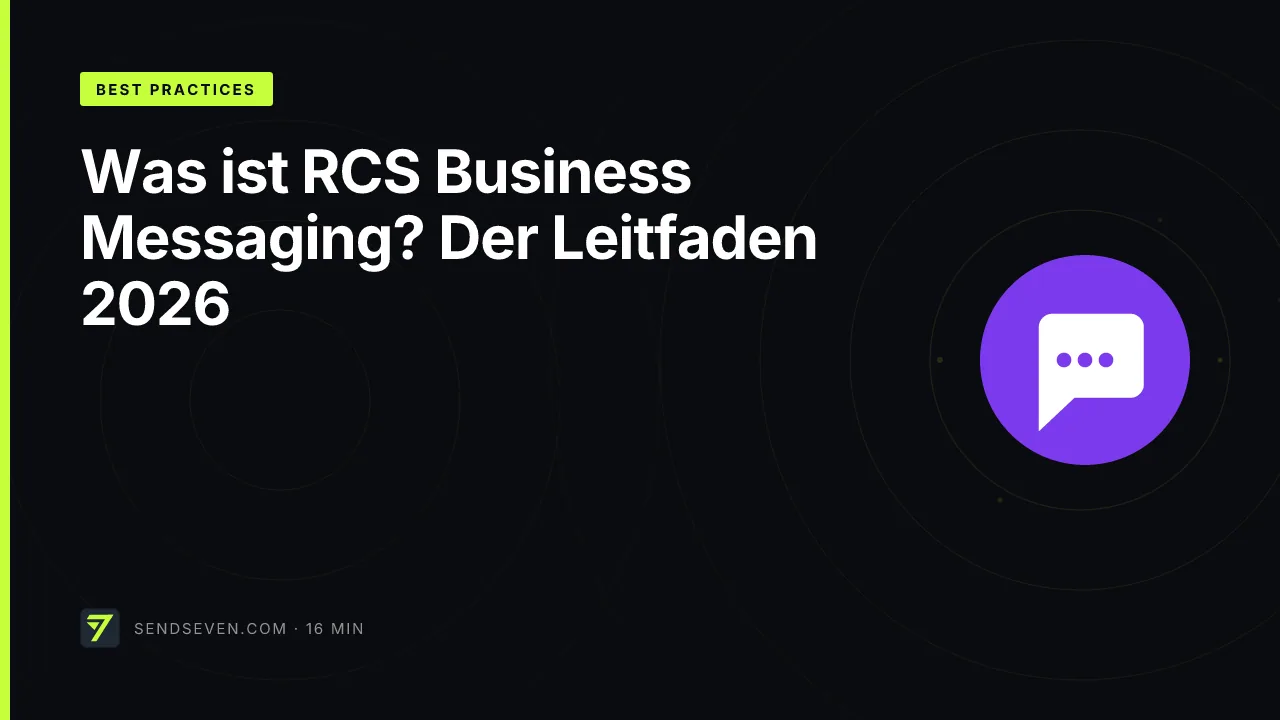 Was ist RCS Business Messaging? Der Leitfaden 2026