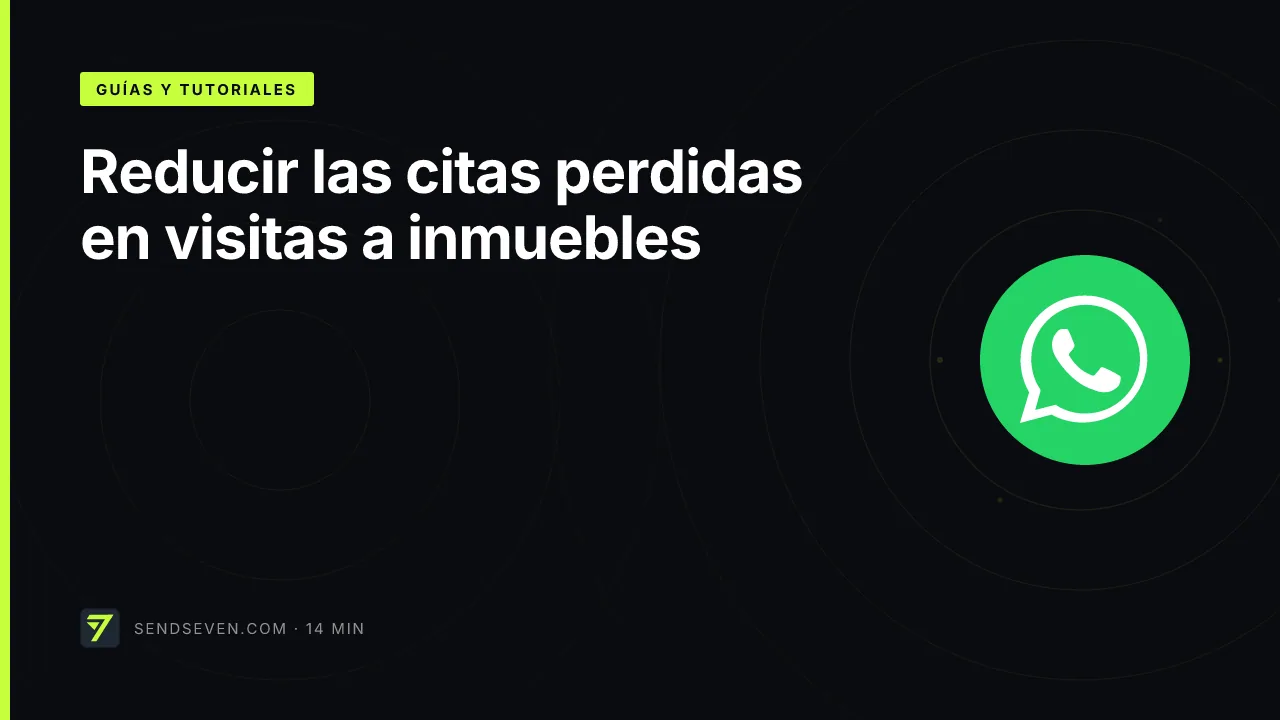 Reducir las citas perdidas en visitas a inmuebles