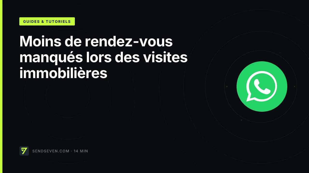Moins de rendez-vous manqués lors des visites immobilières