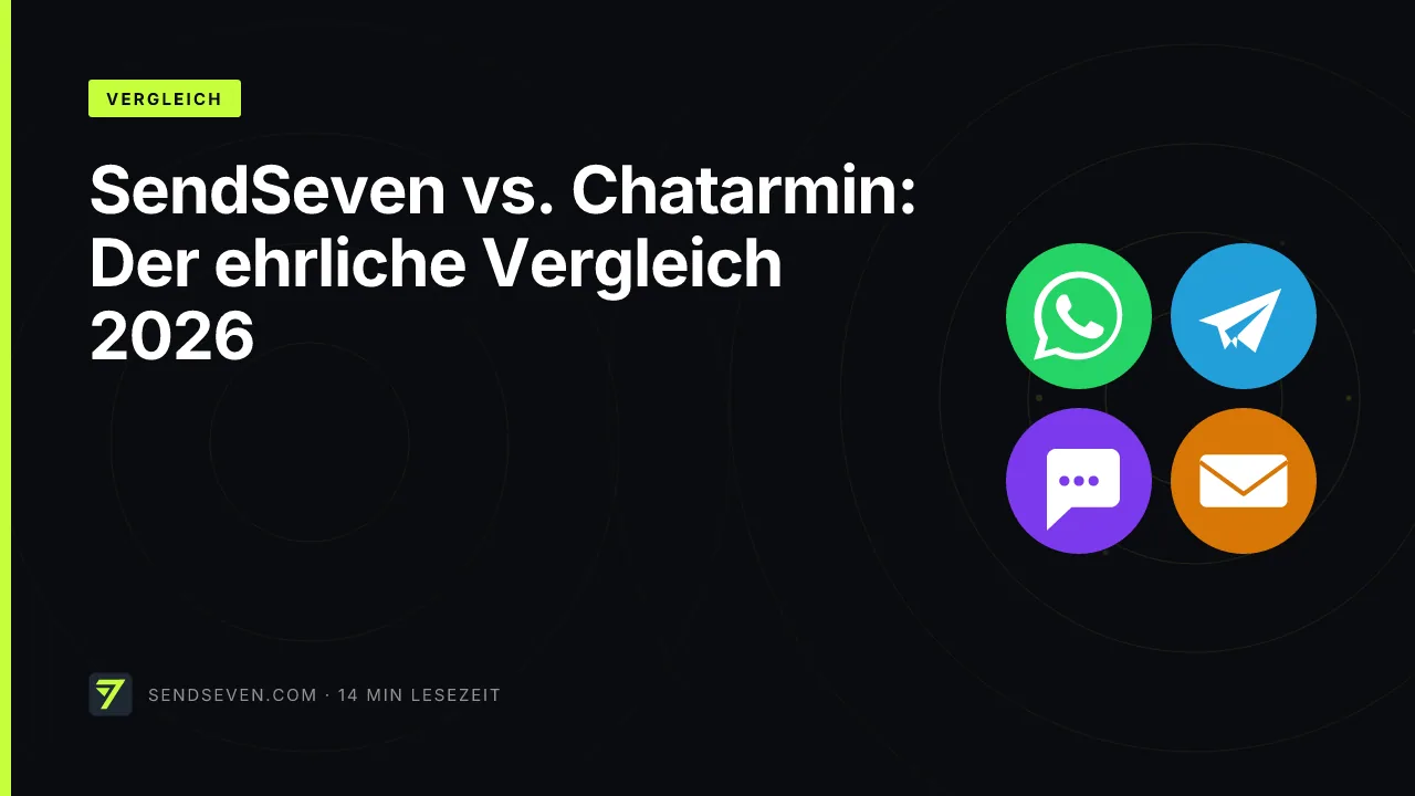 SendSeven vs. Chatarmin: Der ehrliche Vergleich 2026