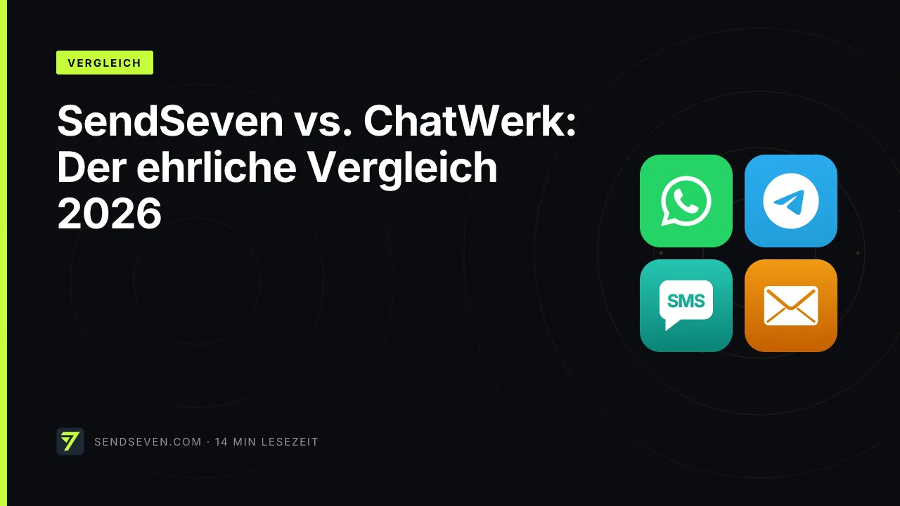 SendSeven vs. ChatWerk: Der ehrliche Vergleich 2026