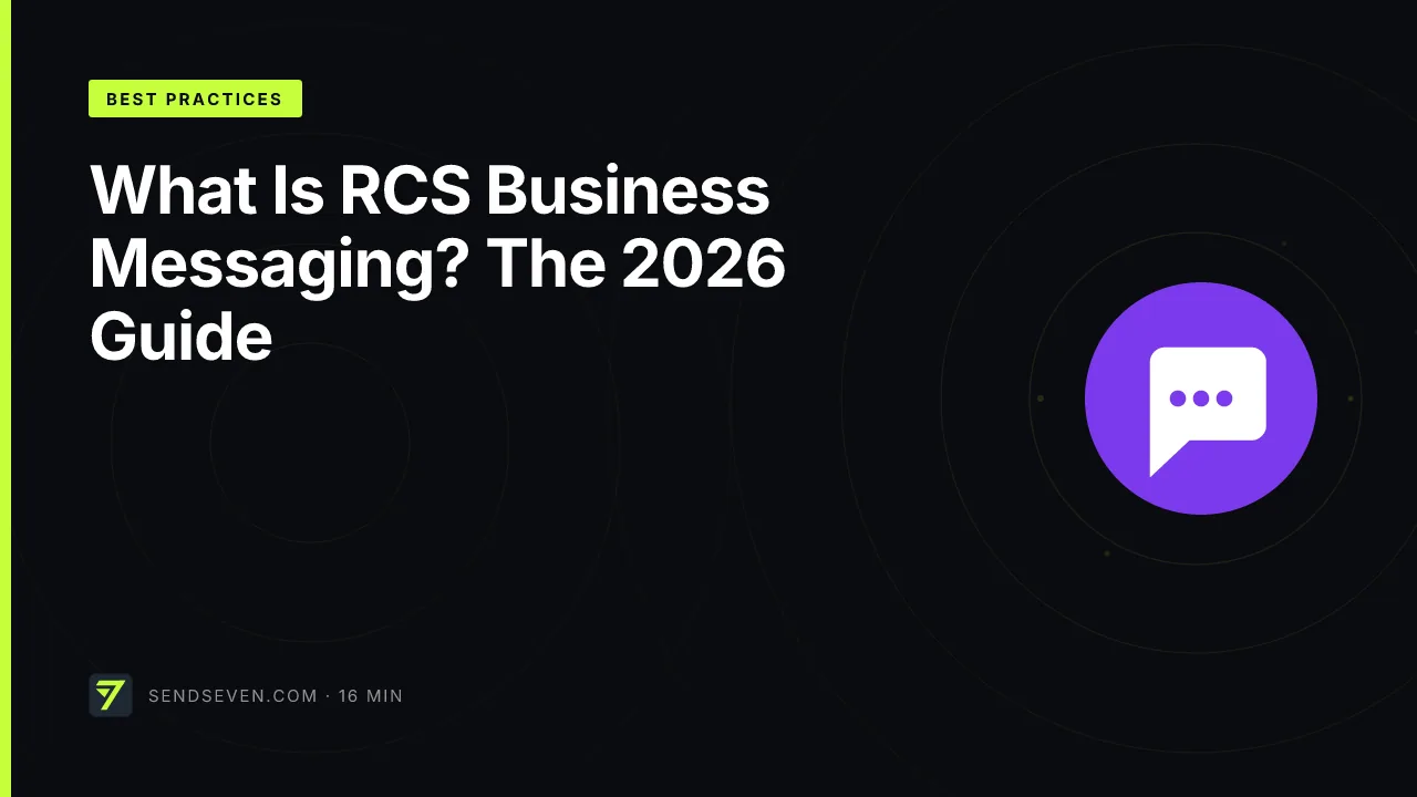 What Is RCS Business Messaging? The 2026 Guide