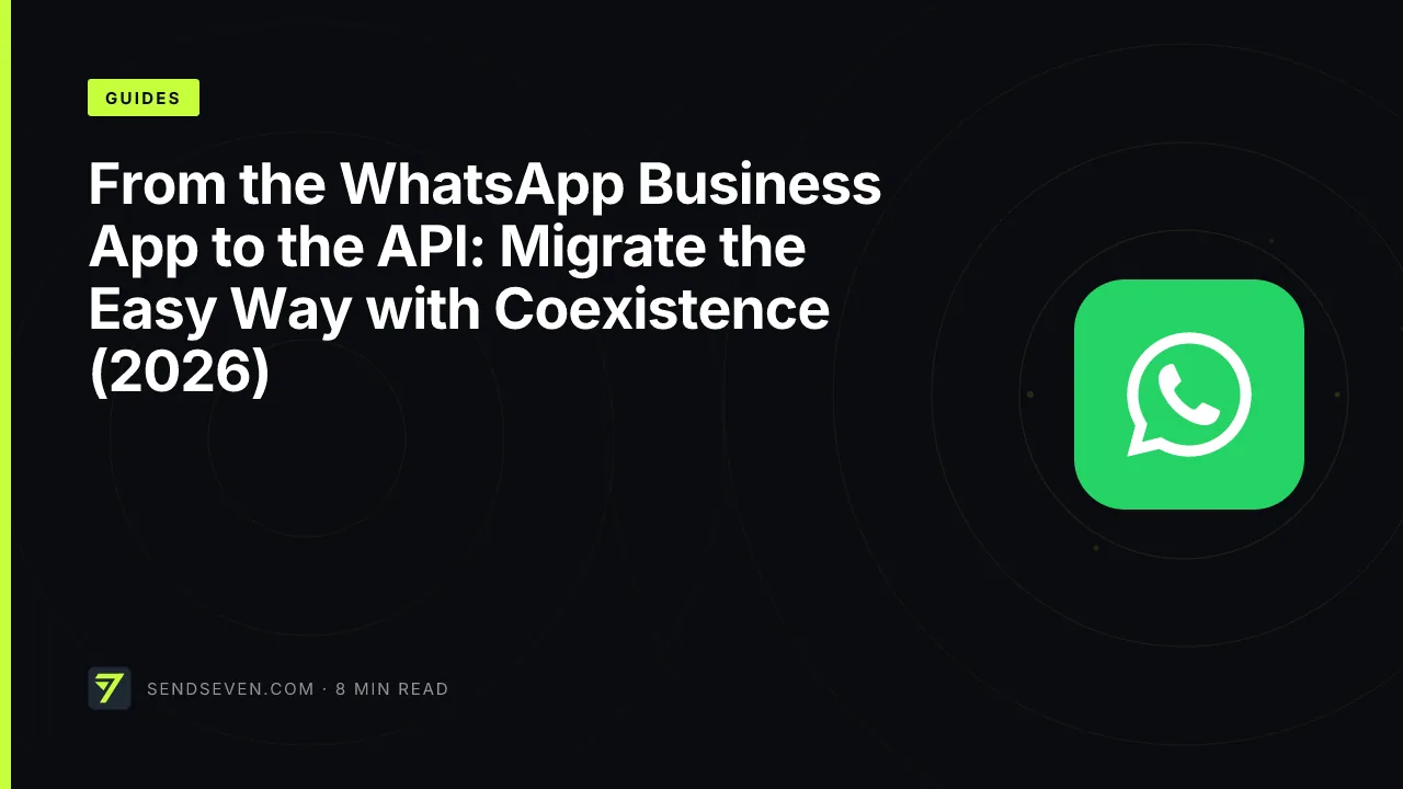 From the WhatsApp Business App to the API: Migrate the Easy Way with Coexistence (2026)