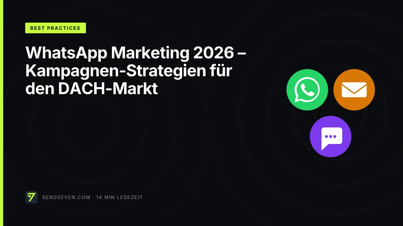 WhatsApp Marketing 2026 – Kampagnen-Strategien für den DACH-Markt