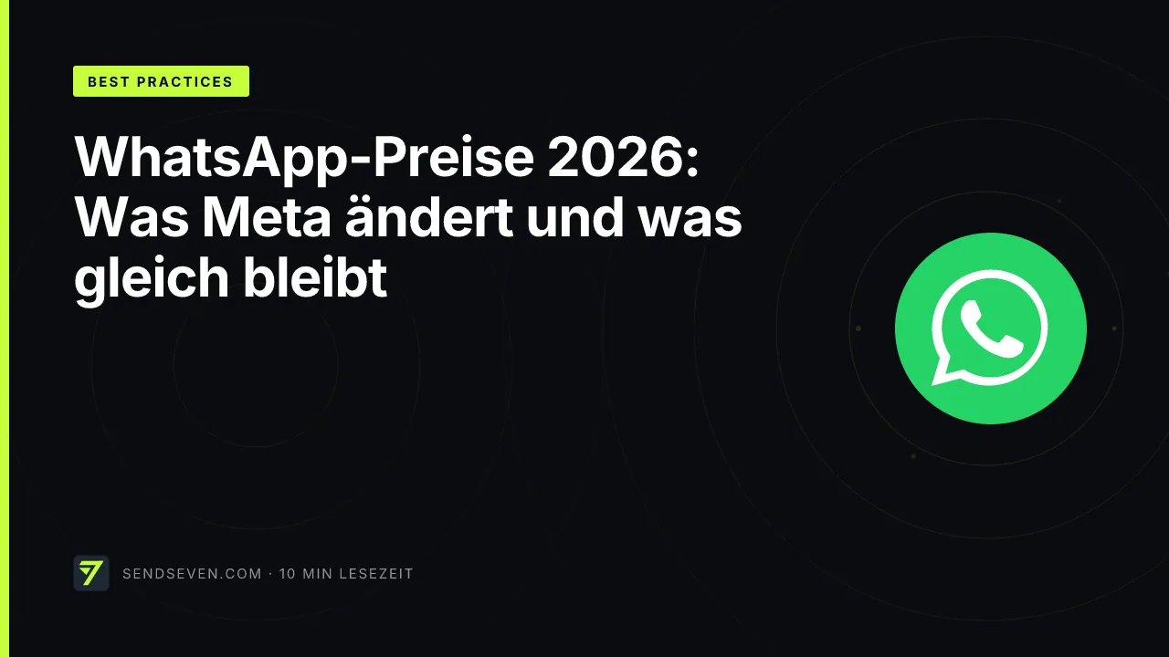 WhatsApp-Preise 2026: Was Meta ändert und was gleich bleibt