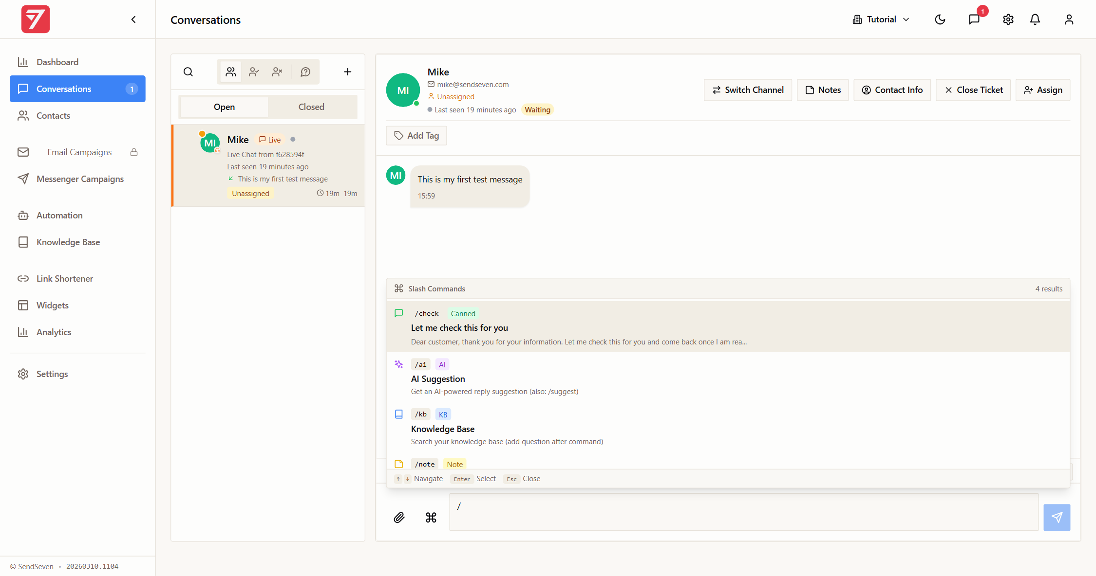 Reply Now Respuestas Rápidas — Responde más rápido con plantillas | SendSeven
